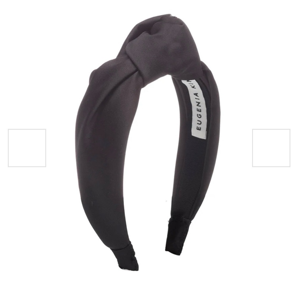Eugenia Kim Black Knotted Headband